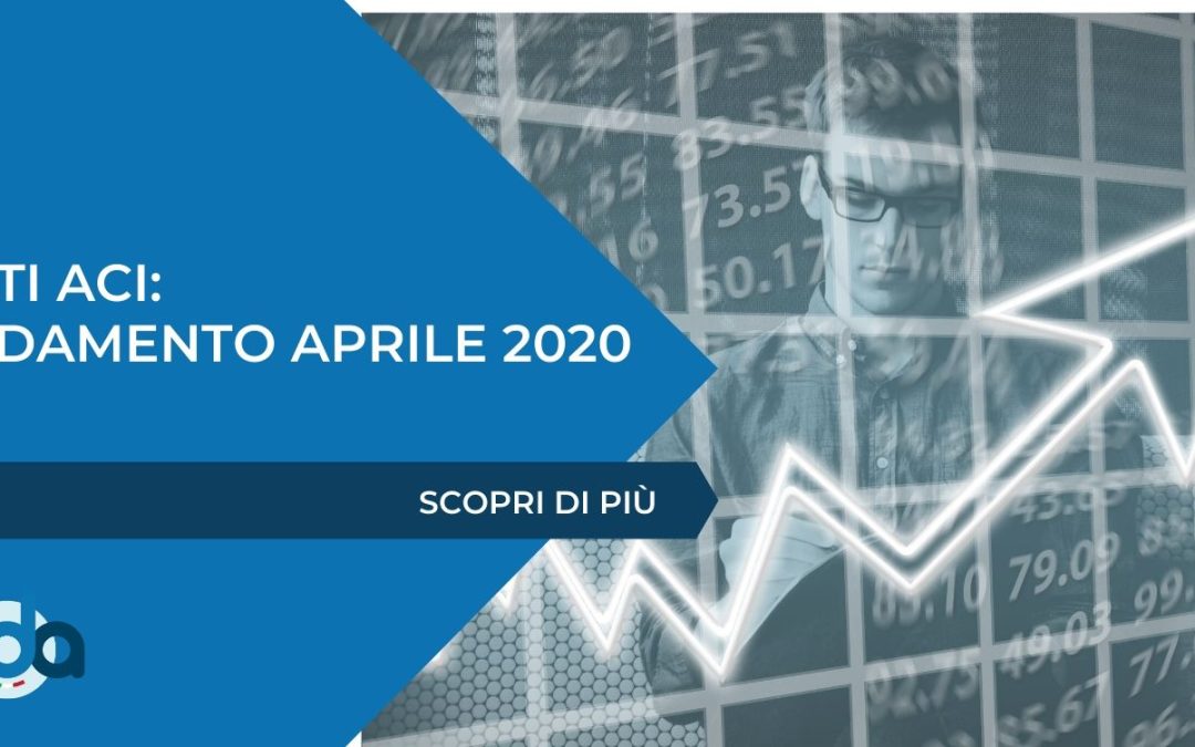 DATI ACI: ANDAMENTO APRILE 2020