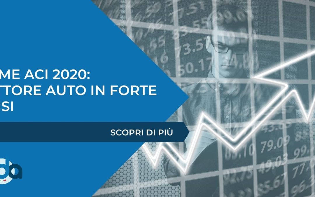 STIME ACI 2020: SETTORE AUTO IN FORTE CRISI