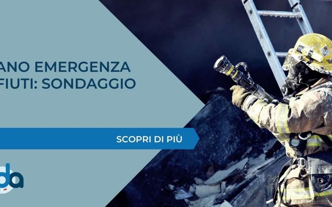 PIANO EMERGENZA GESTORI RIFIUTI: SONDAGGIO