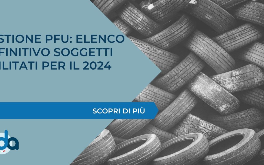 GESTIONE PFU: ELENCO DEFINITIVO SOGGETTI ABILITATI PER IL 2024