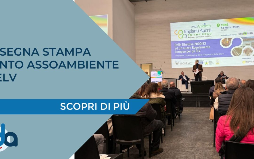 Rassegna stampa evento Assoambiente su End of Life Vehicles