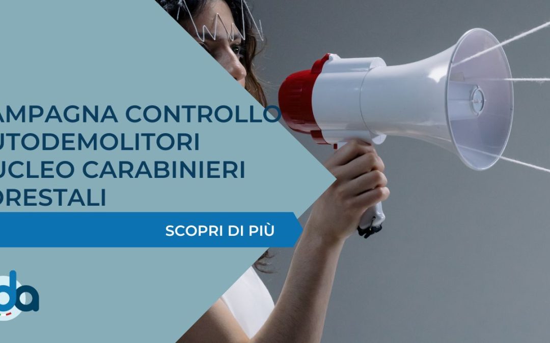 Campagna controllo autodemolitori Nucleo Carabinieri forestali