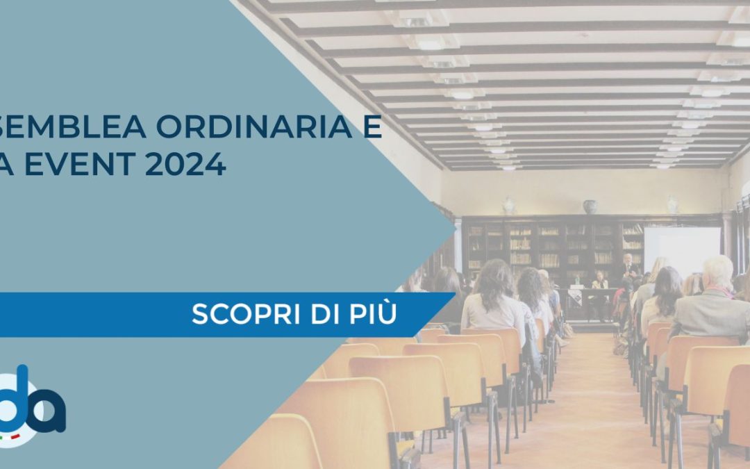 ASSEMBLEA ORDINARIA E ADA EVENT 2024: istruzioni per la partecipazione e invito alla cena di gala