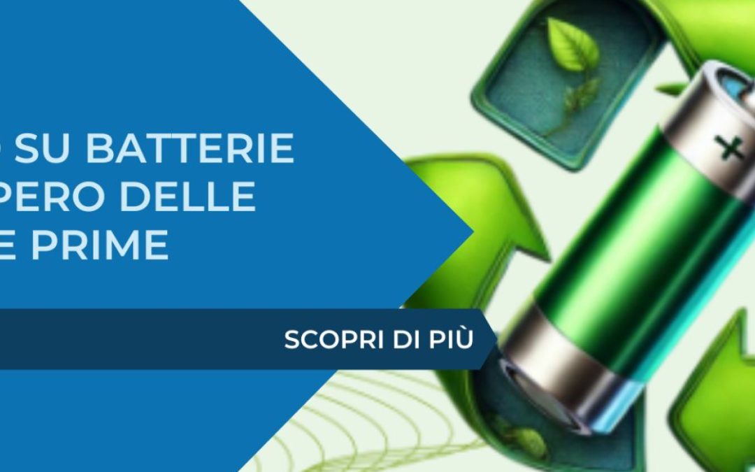 Evento su batterie al litio e recupero delle materie prime
