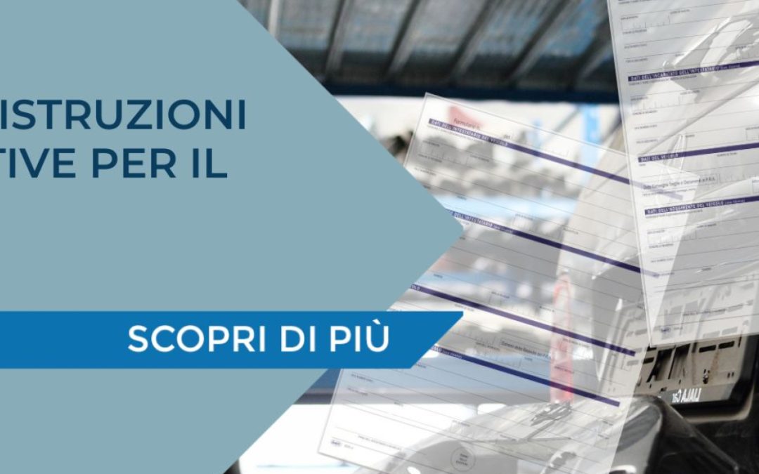Nuove istruzioni per il Registro Unico telematico Veicoli Fuori Uso