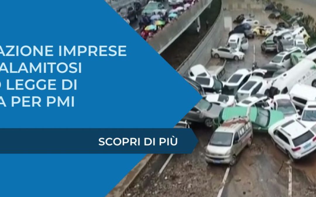 Assicurazione imprese eventi calamitosi – DL proroga PMI