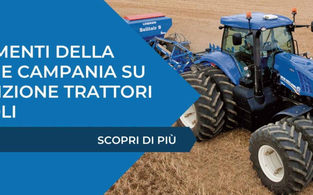 Chiarimenti della Regione Campania su demolizione trattori agricoli
