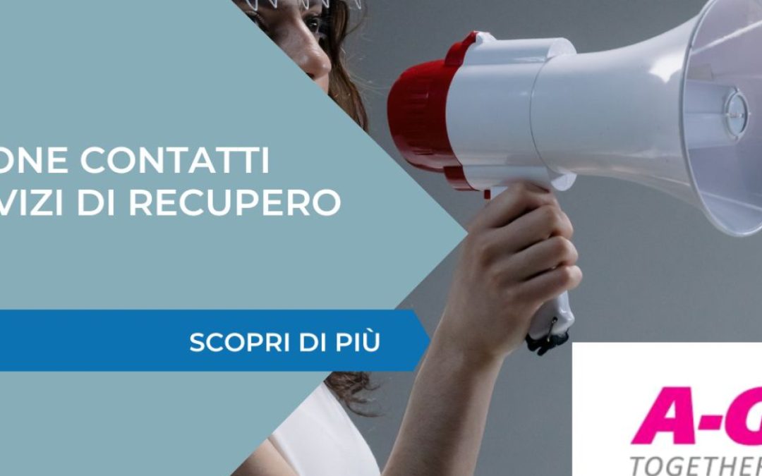 Variazione contatti per servizi di recupero A-Gas Italia