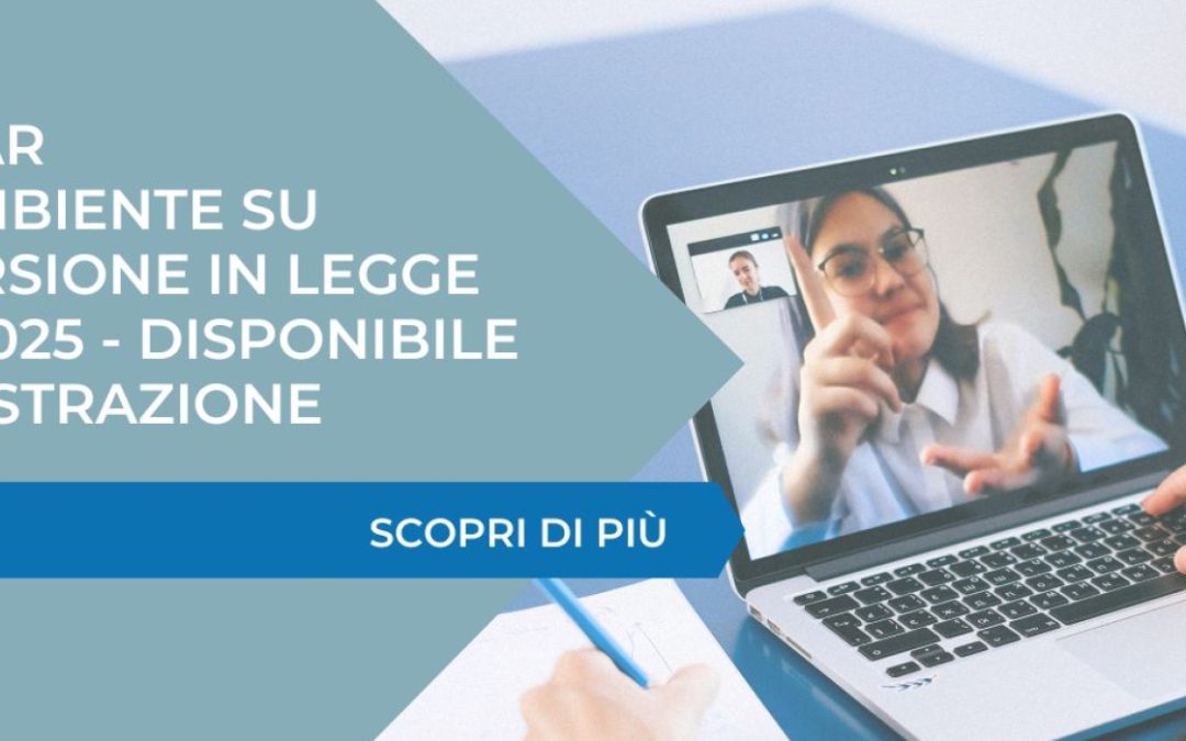 Webinar Assoambiente su conversione DL 116/2025 – Disponibile la registrazione