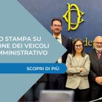 COMUNICATO STAMPA su Rottamazione dei veicoli in fermo amministrativo