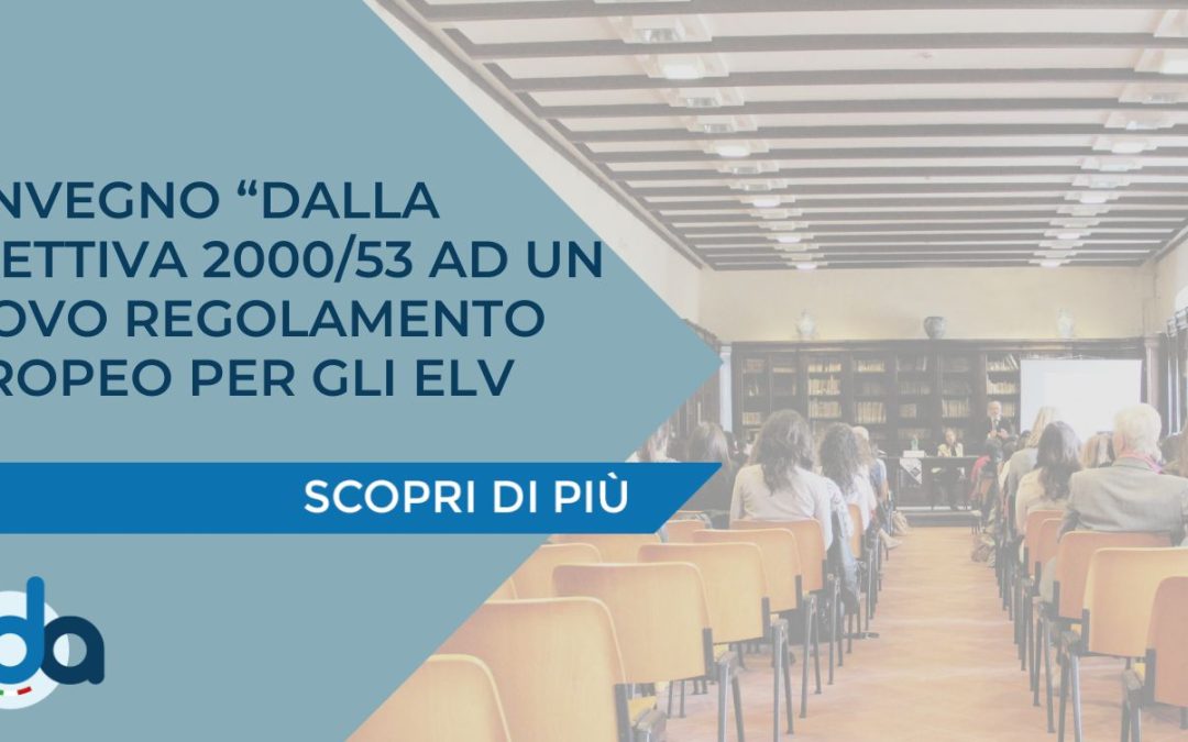 CONVEGNO “DALLA DIRETTIVA 2000/53 AD UN NUOVO REGOLAMENTO EUROPEO PER GLI ELV” – CIRIÈ, 14 MARZO 2024