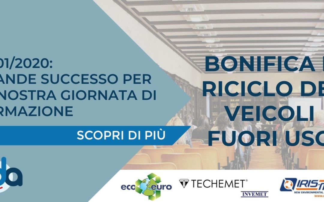 25 GENNAIO 2020: SUCCESSO PER LA NOSTRA GIORNATA DI FORMAZIONE