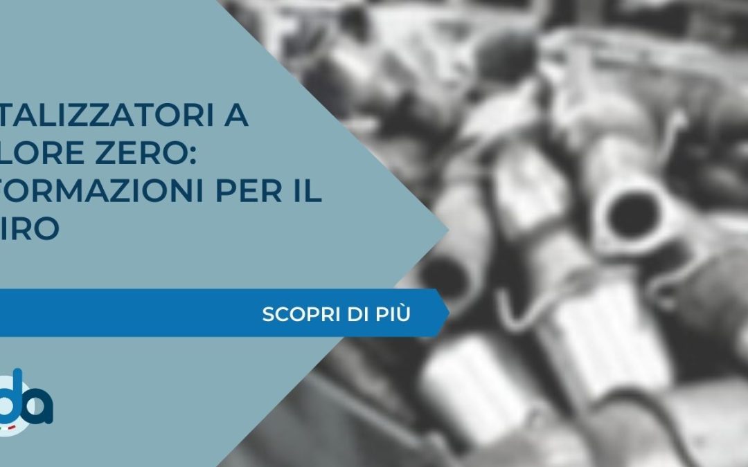 CATALIZZATORI A VALORE ZERO: INFORMAZIONI PER IL RITIRO