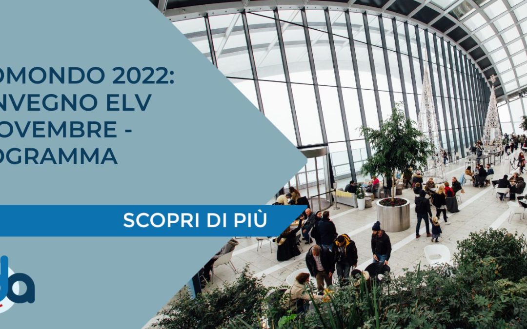 ECOMONDO 2022: CONVEGNO ELV 11 NOVEMBRE – PROGRAMMA
