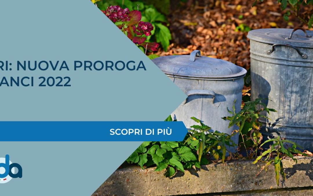 TARI: NUOVA PROROGA BILANCI 2022