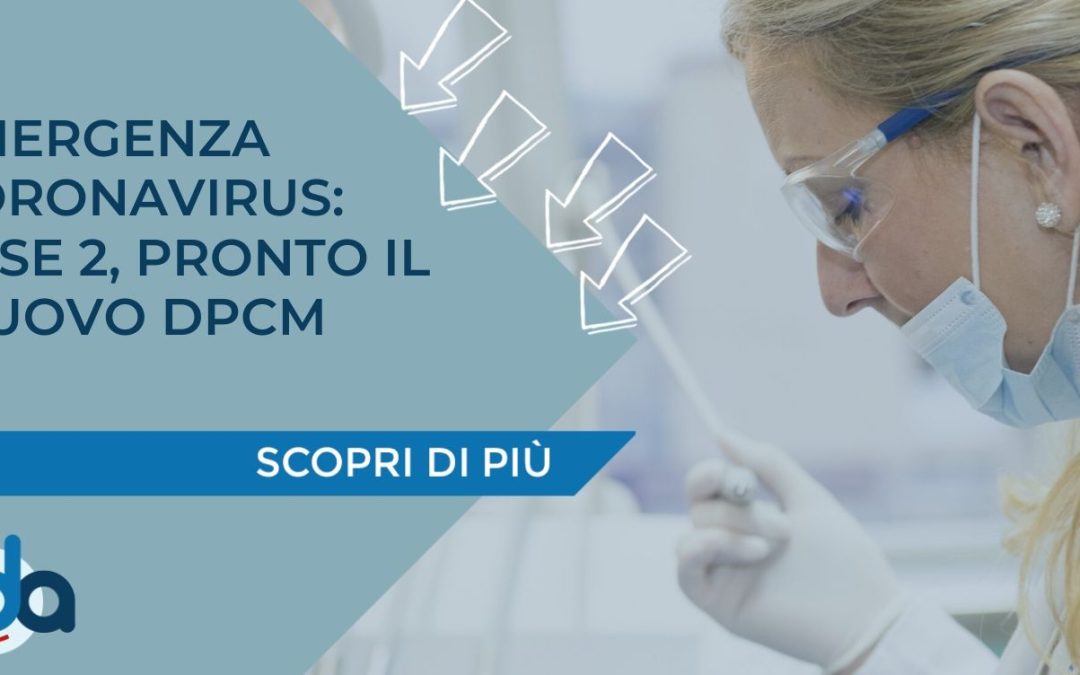 EMERGENZA CORONAVIRUS: FASE 2, PRONTO IL NUOVO DPCM