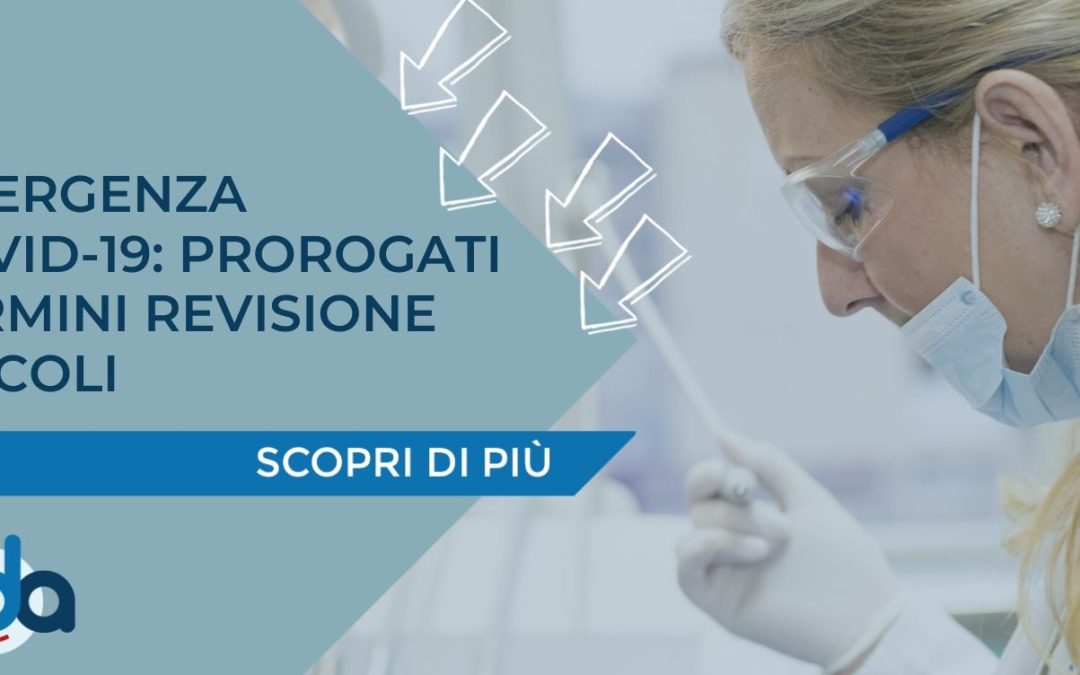 EMERGENZA COVID-19: PROROGATI TERMINI REVISIONE VEICOLI