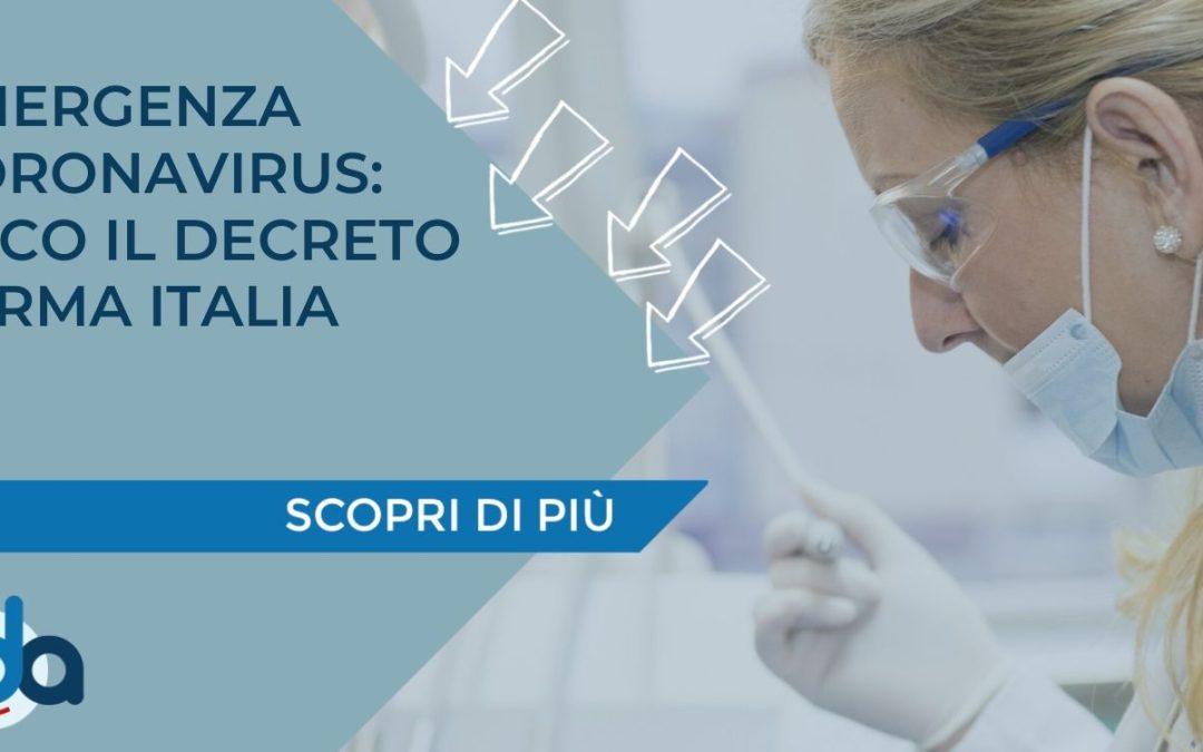 EMERGENZA CORONAVIRUS: ECCO IL NUOVO DECRETO FERMA ITALIA
