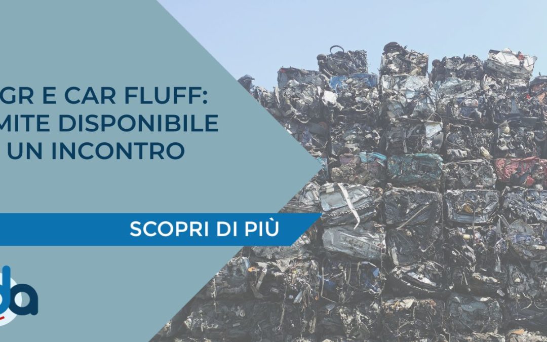 PNGR E CAR FLUFF: IL MITE DISPONIBILE AD UN INCONTRO