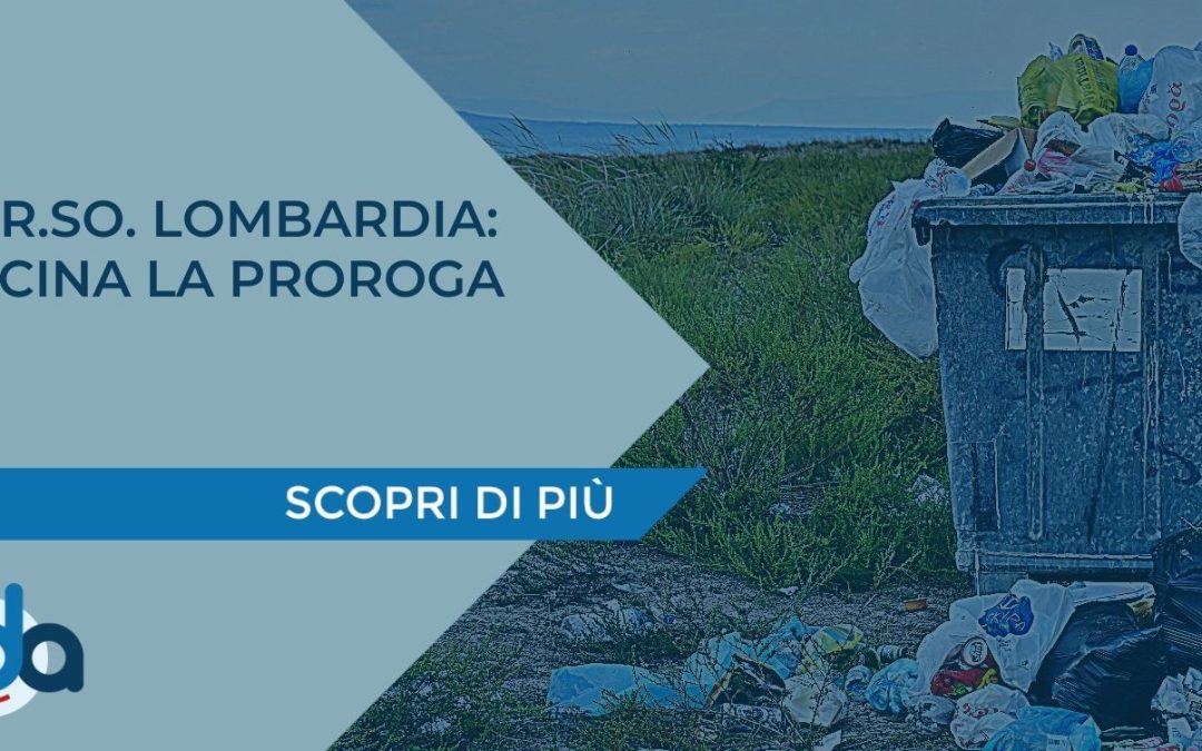O.R.So. LOMBARDIA: VICINA LA PROROGA