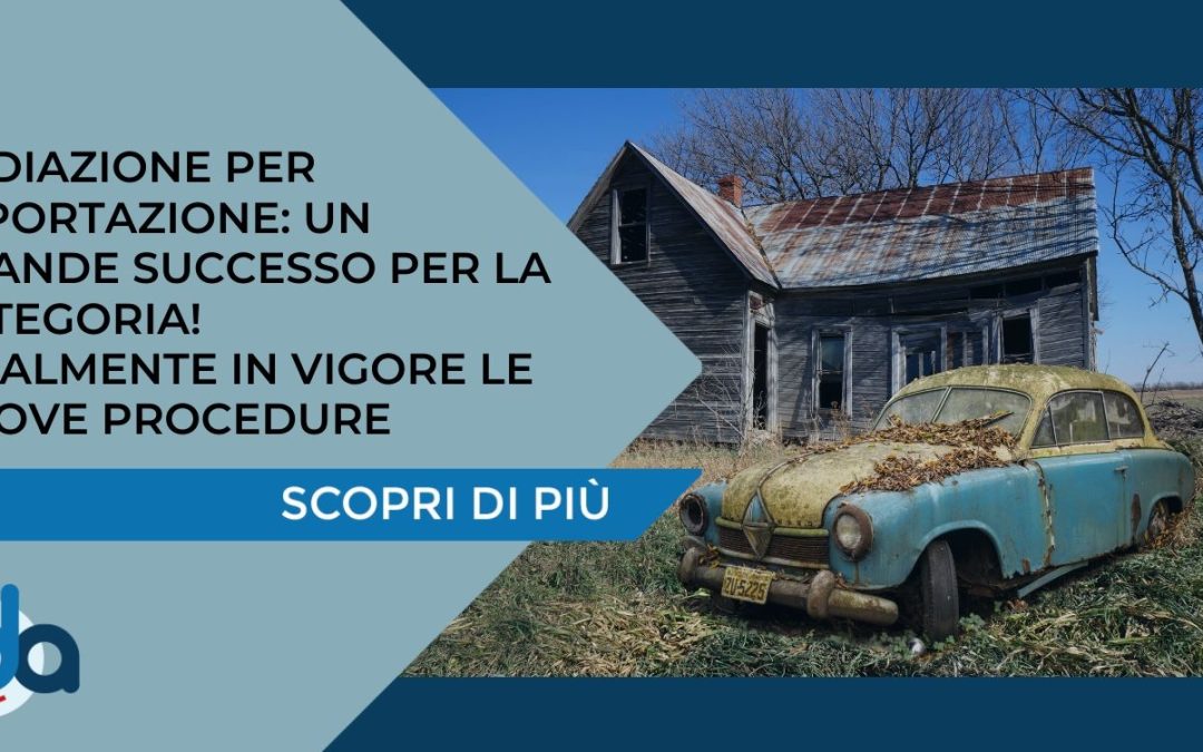 DAL 1 GENNAIO 2020 IN VIGORE LE NUOVE NORME PER LA RADIAZIONE PER ESPORTAZIONE