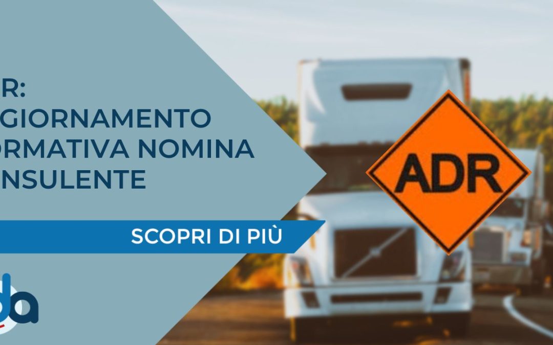 ADR: AGGIORNAMENTO NORMATIVA NOMINA CONSULENTE