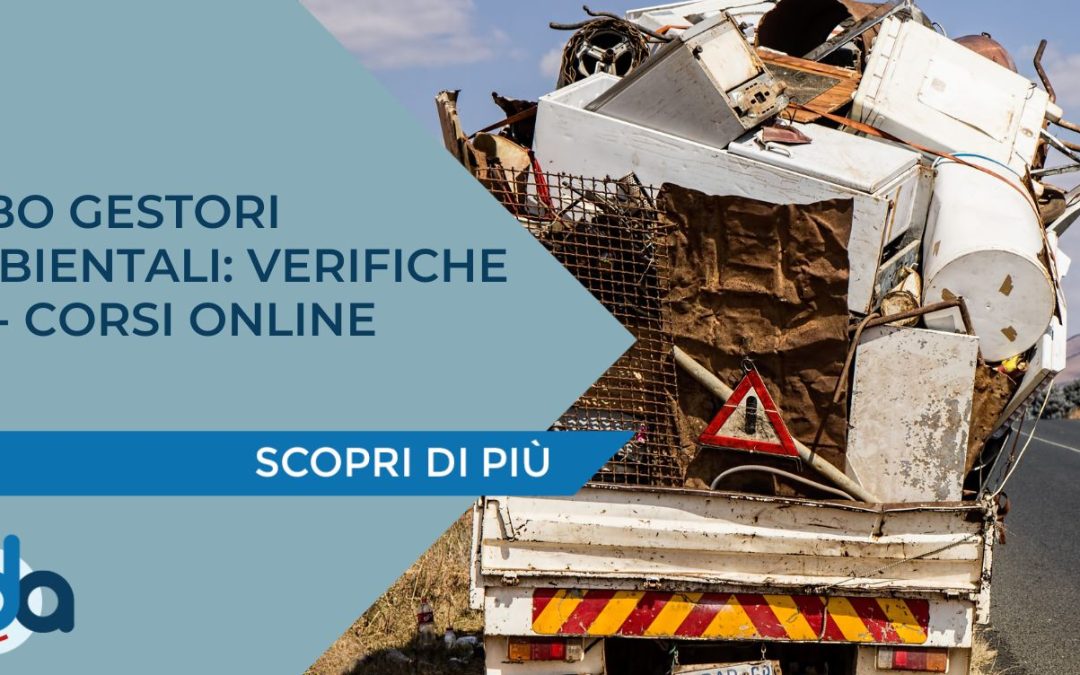 ALBO GESTORI AMBIENTALI: VERIFICHE RT – CORSI ONLINE