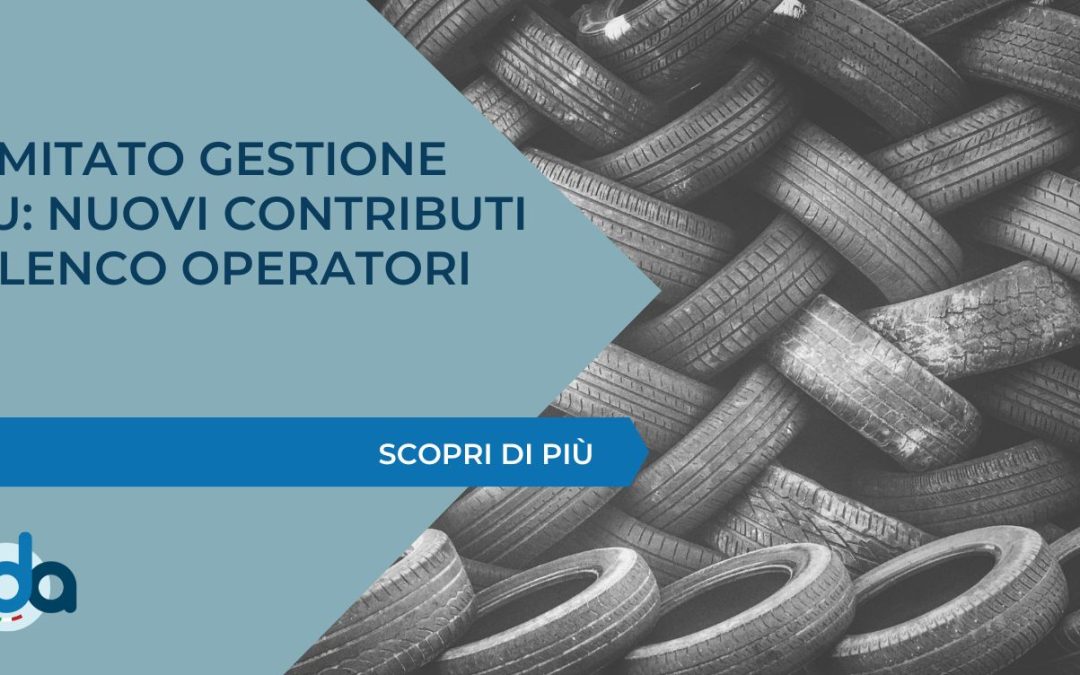 COMITATO GESTIONE PFU: NUOVI CONTRIBUTI E ELENCO OPERATORI