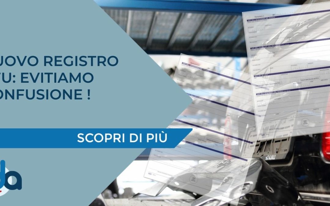 NUOVO REGISTRO VFU: EVITIAMO CONFUSIONE !