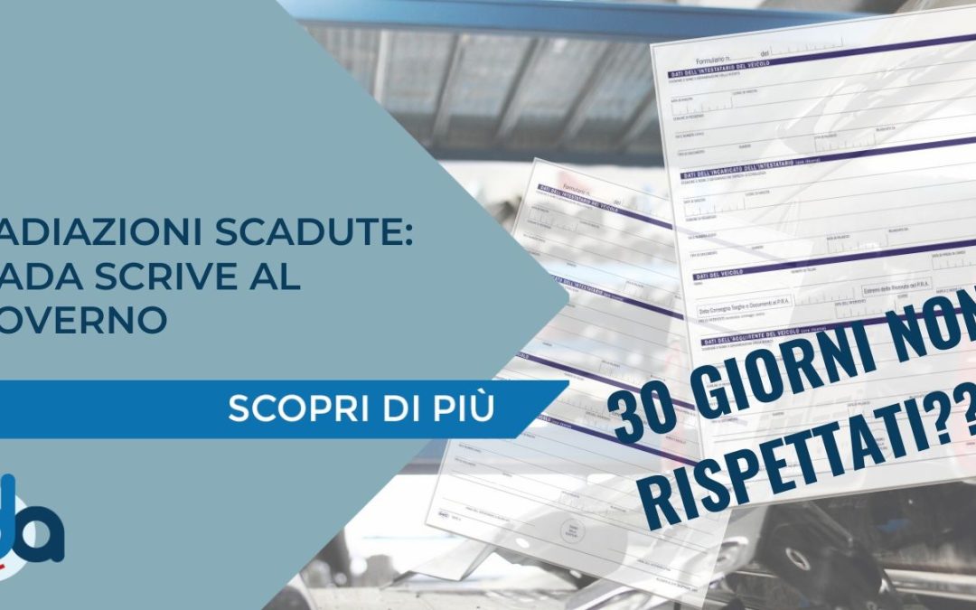 RADIAZIONI SCADUTE: L’ADA SCRIVE AL GOVERNO