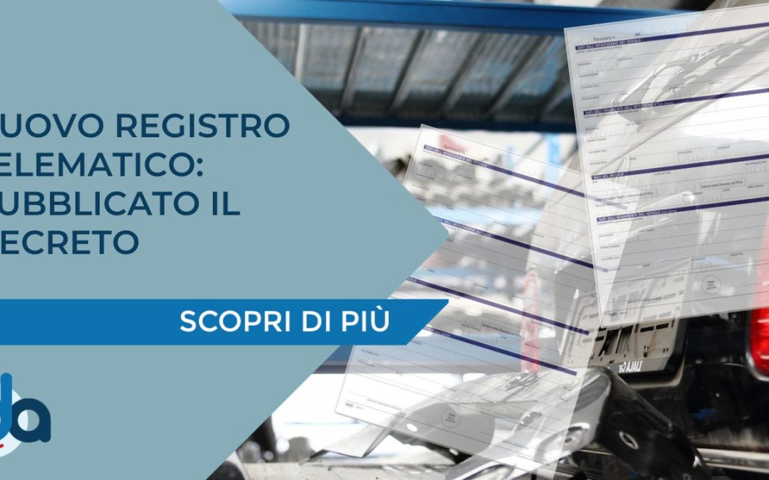 NUOVO REGISTRO TELEMATICO: PUBBLICATO IL DECRETO
