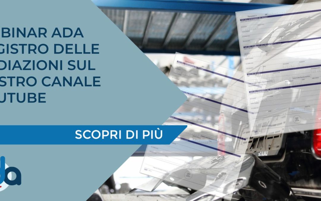WEBINAR ADA REGISTRO DELLE RADIAZIONI SUL NOSTRO CANALE YOUTUBE