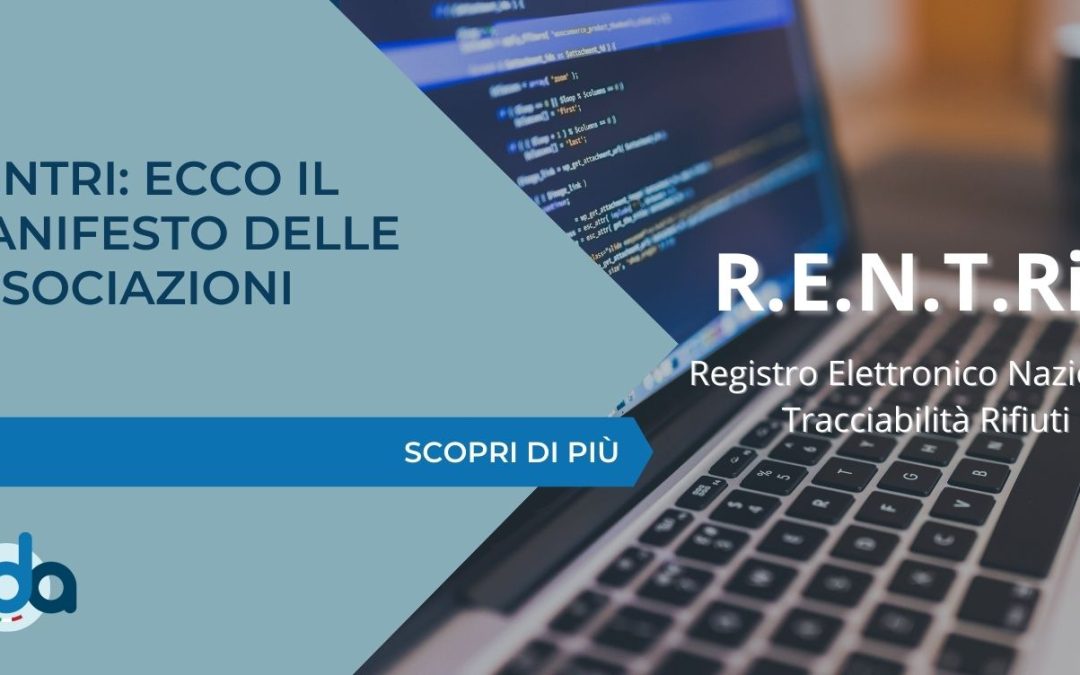 RENTRI: ECCO IL MANIFESTO DELLE ASSOCIAZIONI