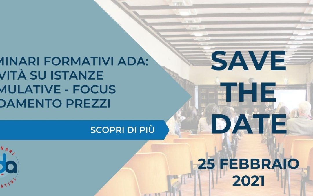 SEMINARIO FORMATIVO ADA 25 FEBBRAIO 2021