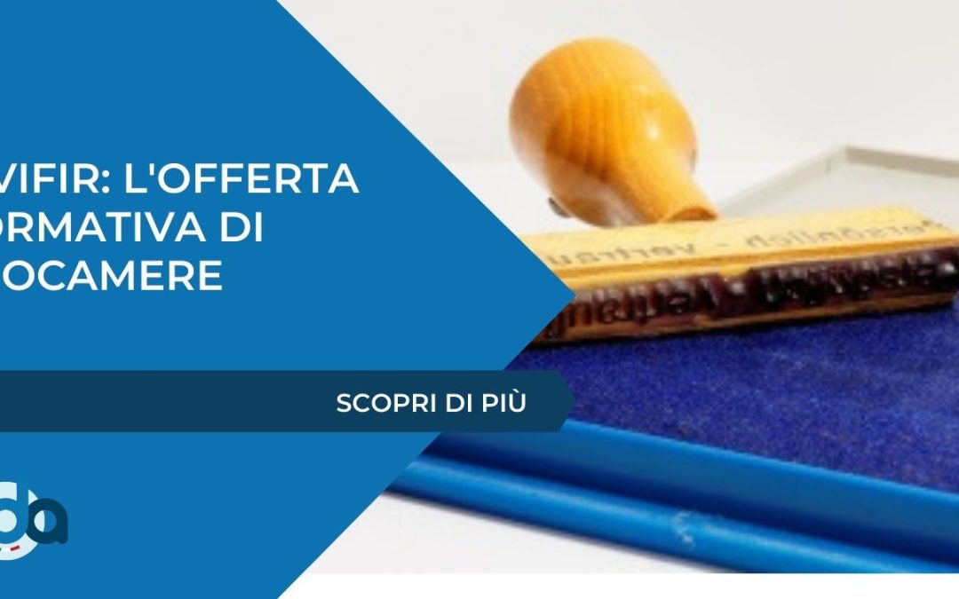 VIVIFIR: L’OFFERTA FORMATIVA DI ECOCAMERE