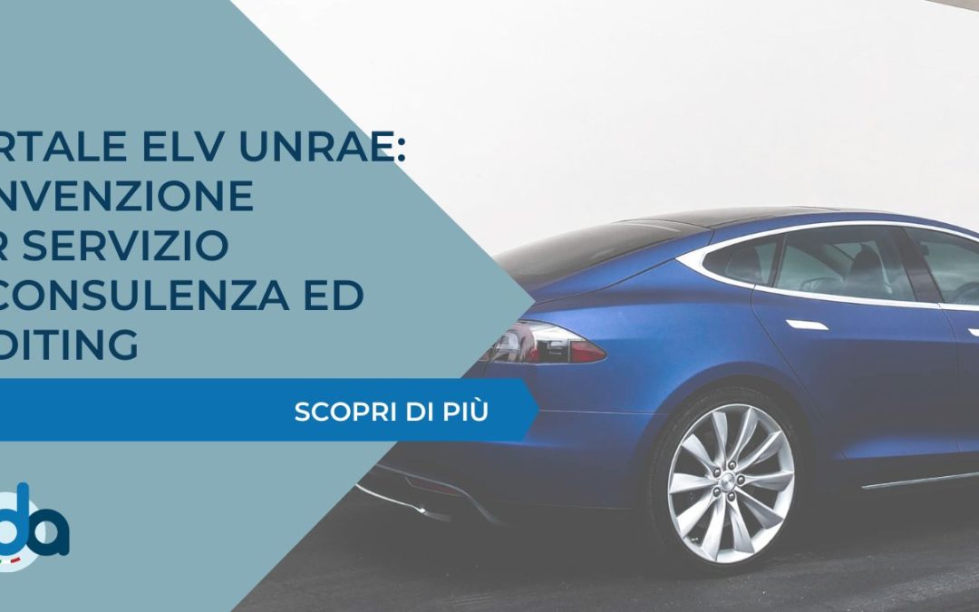 PORTALE ELV UNRAE: CONVENZIONE PER SERVIZIO DI CONSULENZA ED AUDITING