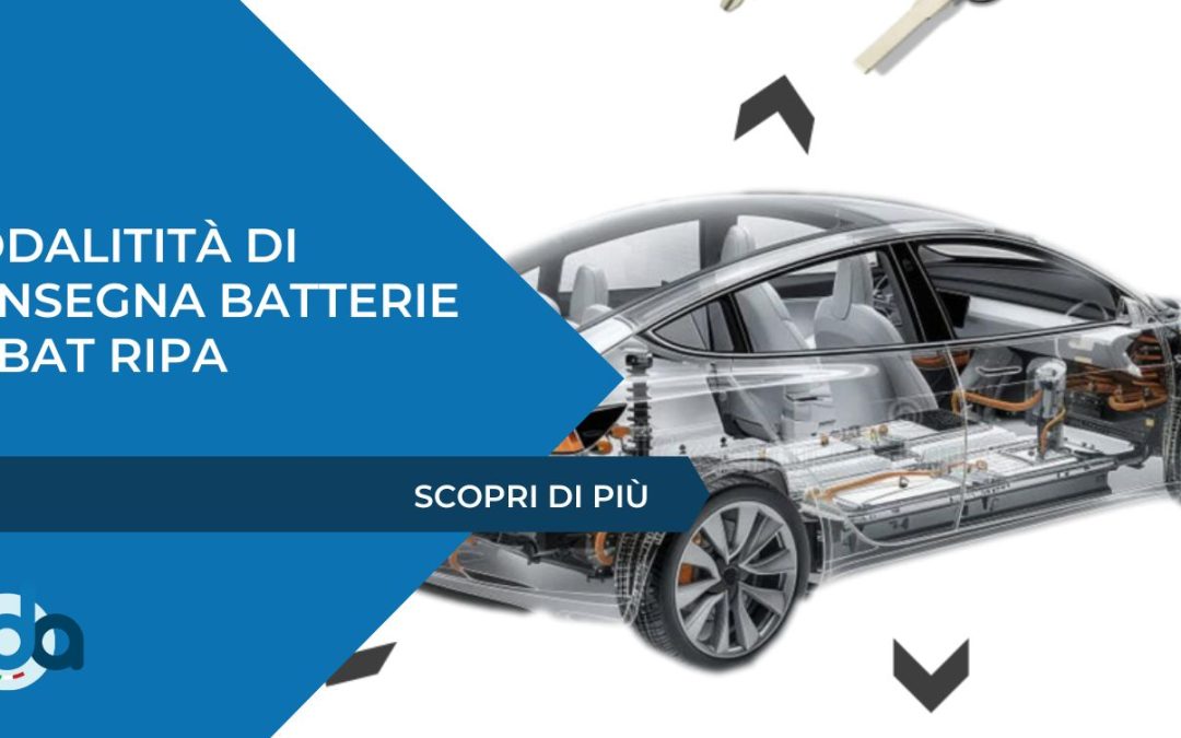 Modalità di consegna batterie COBAT RIPA