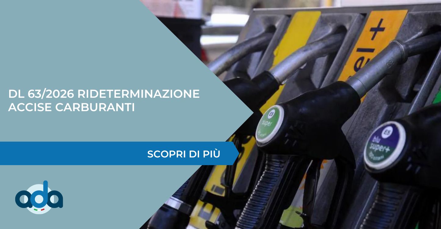 RIDETERMINAZIONE ACCISE SUI CARBURANTI