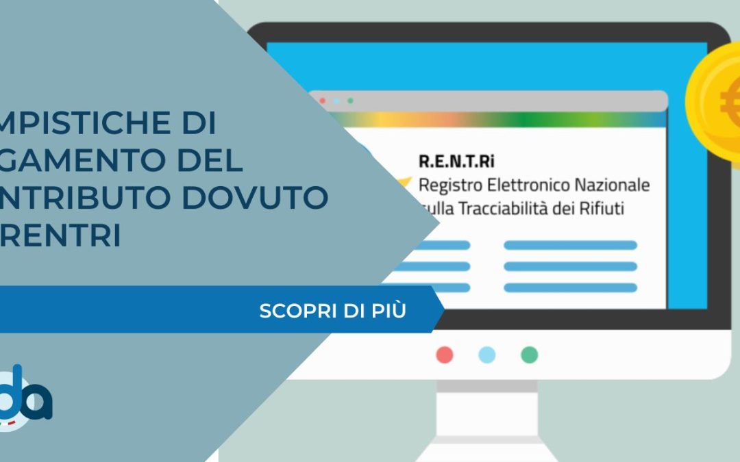 Tempistiche Pagamento contributo dovuto al RENTRI